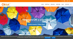 Desktop Screenshot of oklok.es